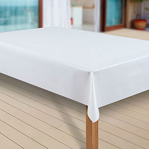 laro Wachstuch-Tischdecke Abwaschbar Garten-Tischdecke Wachstischdecke PVC Plastik-Tischdecken Eckig Meterware Wasserabweisend Abwischbar |70|, Muster:Elligent Glitter Weiss, Größe:130x260 cm laro Wachstuch-Tischdecke Abwaschbar Garten-Tischdecke Wachstischdecke PVC Plastik-Tischdecken Eckig Meterware Wasserabweisend Abwischbar |70|, Muster:Elligent Glitter Weiss, Größe:130x260 cm von laro