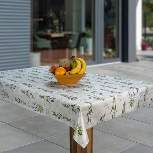 laro Wachstuch-Tischdecke Abwaschbar Garten-Tischdecke Wachstischdecke PVC Plastik-Tischdecken Eckig Meterware Wasserabweisend Abwischbar AS, Muster:Lavendel Blumen Lila, Größe:100x220 laro Wachstuch-Tischdecke Abwaschbar Garten-Tischdecke Wachstischdecke PVC Plastik-Tischdecken Eckig Meterware Wasserabweisend Abwischbar AS, Muster:Lavendel Blumen Lila, Größe:100x220 von laro