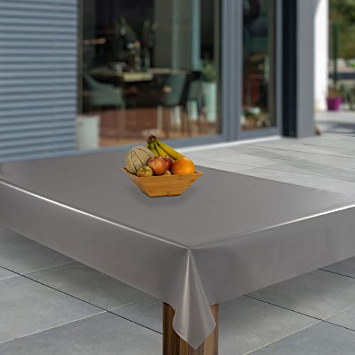 laro Wachstuch-Tischdecke Abwaschbar Garten-Tischdecke Wachstischdecke PVC Plastik-Tischdecken Eckig Meterware Wasserabweisend Abwischbar GAC, Muster:Silber Grau Hochglanz, Größe:100x140 laro Wachstuch-Tischdecke Abwaschbar Garten-Tischdecke Wachstischdecke PVC Plastik-Tischdecken Eckig Meterware Wasserabweisend Abwischbar GAC, Muster:Silber Grau Hochglanz, Größe:100x140 von laro