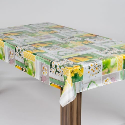 laro Wachstuch-Tischdecke Wachstischdecke Gartentischdecke Blumen Narzissen Tulpen Margeriten, Muster:Blumen Narzissen Tulpen Margeriten, Größe:130x180 laro Wachstuch-Tischdecke Wachstischdecke Gartentischdecke Blumen Narzissen Tulpen Margeriten, Muster:Blumen Narzissen Tulpen Margeriten, Größe:130x180 von laro