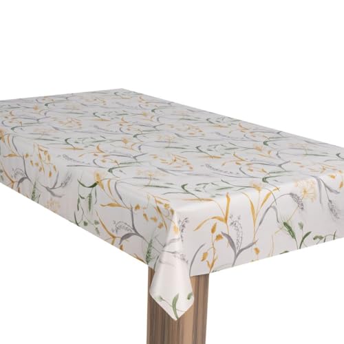 laro Wachstuch-Tischdecke Wachstischdecke Gartentischdecke Weizen Getreide Weiß, Muster:Weizen Getreide Weiß, Größe:130x220 laro Wachstuch-Tischdecke Wachstischdecke Gartentischdecke Weizen Getreide Weiß, Muster:Weizen Getreide Weiß, Größe:130x220 von laro