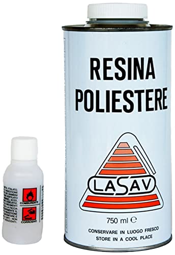 Polyesterharz flüssig 750 ml + Katalysator Polyesterharz flüssig 750 ml + Katalysator von lasav srl
