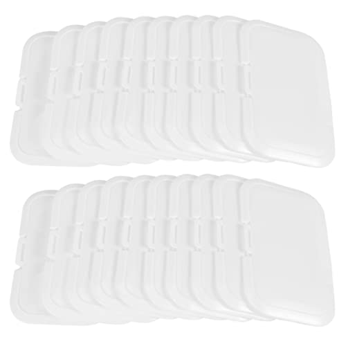 lascivious 20 StüCk Wiederverwendbare Baby TüCher Deckel Baby Nass TüCher Abdeckung Tissues Box Nass Papier Deckel von lascivious