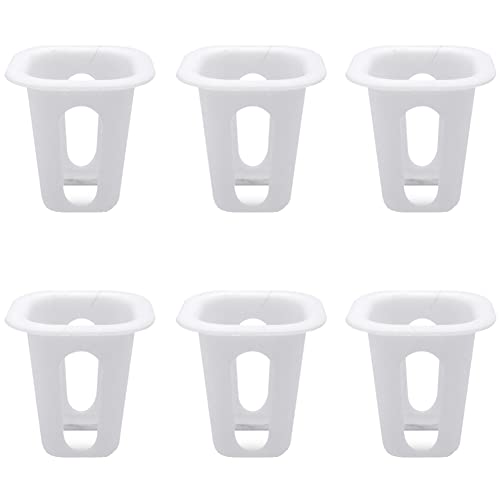 50 Stück Pflanze Grow Baskets Ersatz Grow Baskets Seed Pods Korb Pflanze Anzuchtbehälter Quadratische Pflanzkörbe Hydrokultur Anbausystem, Weiß 50 Stück Pflanze Grow Baskets Ersatz Grow Baskets Seed Pods Korb Pflanze Anzuchtbehälter Quadratische Pflanzkörbe Hydrokultur Anbausystem, Weiß von lasenersm