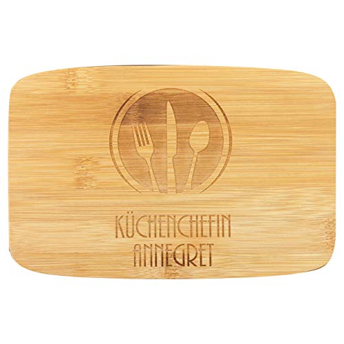 laser-diele Schneidebrett mit Name – Holzbrett mit Gravur – Frühstücksbrettchen als Geschenkidee zum Geburtstag – Küchenbrett mit Wunschgravur – Küchenchef laser-diele Schneidebrett mit Name – Holzbrett mit Gravur – Frühstücksbrettchen als Geschenkidee zum Geburtstag – Küchenbrett mit Wunschgravur – Küchenchef von laser-diele