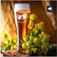 Leonardo Weizenglas Mit Gravur Als Geburtstagsgeschenk - Personalisiertes Bierglas Geschenkidee Für Mann Vatertagsgeschenk Prost von laserdiele
