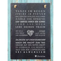 Schiefertafel - Personalisiertes Türschild Küche Schiefer Als Geschenk Geburtstagsgeschenke 200x300 Mm-Tanze von laserdiele