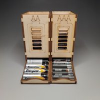 Batterien Spender Aa/Aaa Aufbewahrungsbox, Akku Sortierungs System Batterien Spender Aa/Aaa Aufbewahrungsbox, Akku Sortierungs System von lasererz