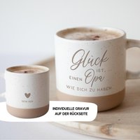 Personalisierte Tasse Opa - Keramiktasse Personalisiert Mit Gravur Geschenk Für Opa, Oma Und Geschenke, Weihnachten Oder Geburtstag von laserheldenshop