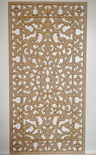 LaserKris G20A Heizkörper-Wand-Dekoratives Sichtschutzgitter, perforierte MDF-Platte (1200 x 610) von laserkris