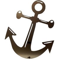 Figur Anker Gartenstecker Höhe Ca. 50 cm Rost-Deko Maritim von lasertechniknord