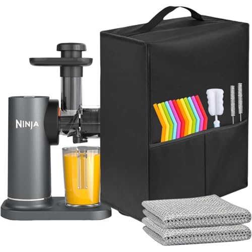 Staubschutz für Ninja Kaltpresse-Entsafter, für Ninja Juicer Machine JC151EU Schutzhülle, Entsafter gemüse und obst testsieger Staub Abdeckung (33T x 23B x 40H cm) von lasesasies