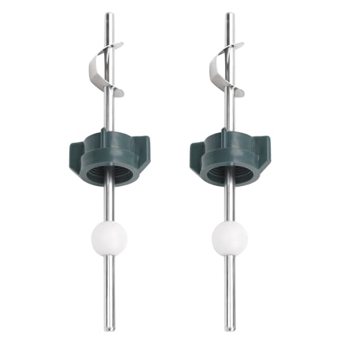 2 Stück Toiletten Pop-Up Mittelstück Baugruppe, Bathroom Sink Drain Kit Kompatibel mit Price Pfister Pop-Up Stopper und Anderen Beliebten Marken Ersatz für PS2673 von lasuroa