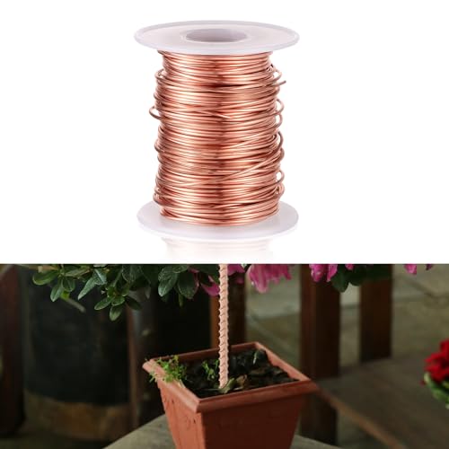 30m Electroculture Gardening Kupferdraht, 99,9% 16 Gauge Blanker Kupferdraht für Garten Pflanzen und Gemüseanbau 30m Electroculture Gardening Kupferdraht, 99,9% 16 Gauge Blanker Kupferdraht für Garten Pflanzen und Gemüseanbau von lasuroa