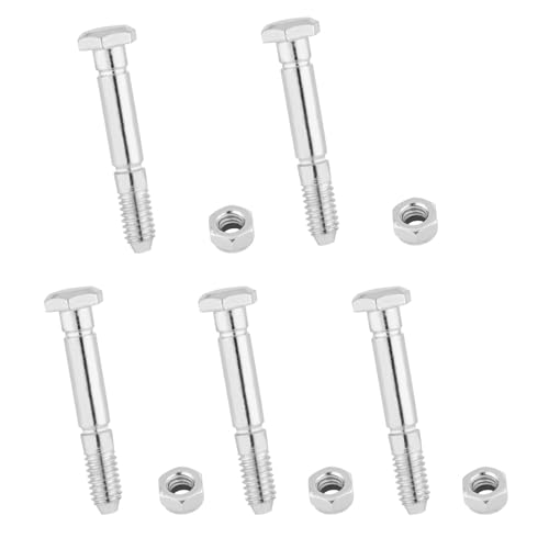 5 Stück Schneefräsen-Scherstifte und Muttern, Stahl Scherstifte Schneefräsenteile Passend für Ariens 52100100 521001 00659100 John Deere Schneefräse 5 Stück Schneefräsen-Scherstifte und Muttern, Stahl Scherstifte Schneefräsenteile Passend für Ariens 52100100 521001 00659100 John Deere Schneefräse von lasuroa