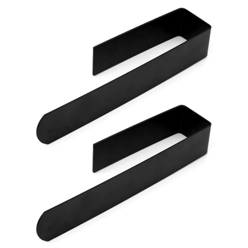 lasuroa 2 Stück Schwarze Handtuchstangen aus Edelstahl, Robuster Selbstklebender Schwarzer Handtuchhalter für Badezimmer Küche Dusche Waschküche Wand lasuroa 2 Stück Schwarze Handtuchstangen aus Edelstahl, Robuster Selbstklebender Schwarzer Handtuchhalter für Badezimmer Küche Dusche Waschküche Wand von lasuroa