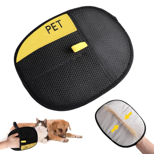 Haarentfernungs-Handschuhe Haustiere, Elektrostatisch Katzenhaar-Entferner für Möbel Teppich Kleidung Wiederverwendbar Pflege-Handschuhe für Hund Katze Waschbar Mühelose Fellreinigung Haarentfernungs-Handschuhe Haustiere, Elektrostatisch Katzenhaar-Entferner für Möbel Teppich Kleidung Wiederverwendbar Pflege-Handschuhe für Hund Katze Waschbar Mühelose Fellreinigung von lasuroa