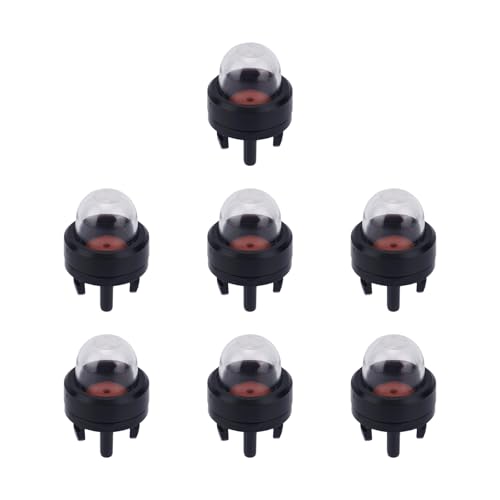 lasuroa 7stk 188-512-1 Primer-Ballonpumpe für Kleine Motoren, Vergaser-Primer-Ballons für Walbro WT-23A Kettensäge Poulan Echo Ryobi Homelite Bolens Trimmer-Gebläse von lasuroa