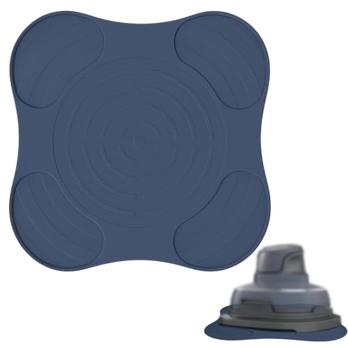 lasuroa Silikon Luftfritteusenmatte, rutschfest Arbeitsplattenschutz Luftfritteusen Untersetzer Wärmeisolierendes Küchenzubehör für Ninja Crispi FN101 von lasuroa