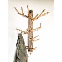 Treibholz Garderobenleiste Handgemachte Wandgarderobe von latvianwoodartisan