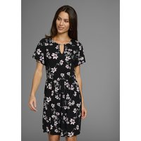 Laura Scott Sommerkleid, mit V-Auschnitt, Flügelärmeln & elastischem Bund Laura Scott Sommerkleid, mit V-Auschnitt, Flügelärmeln & elastischem Bund von laura scott