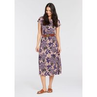 Laura Scott Midikleid, mit stylischem Allover-Print - NEUE KOLLEKTION von laura scott