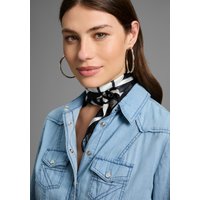 Laura Scott Nickituch mit modischem Streifen-Allover-Druck - NEW Laura Scott Nickituch mit modischem Streifen-Allover-Druck - NEW von laura scott