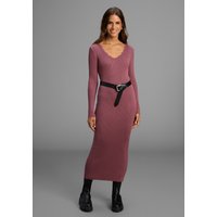 Laura Scott Strickkleid Ohne Taschen in Midi-Länge mit femininen Wellenkanten - NEUE KOLLEKTION Laura Scott Strickkleid Ohne Taschen in Midi-Länge mit femininen Wellenkanten - NEUE KOLLEKTION von laura scott