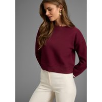 Laura Scott Sweatshirt, Cropped Form von laura scott