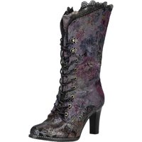 LAURA VITA High-Heel-Stiefel "LAURA VITA Stiefel Leder/Textil" von laura vita