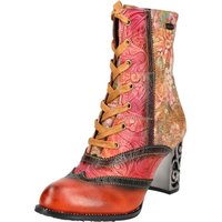 LAURA VITA High-Heel-Stiefelette "LAURA VITA Stiefelette Leder/Textil" von laura vita