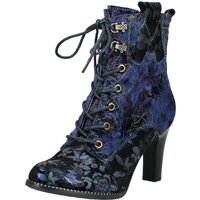 LAURA VITA High-Heel-Stiefelette "LAURA VITA Stiefelette Veloursleder/Textil" von laura vita