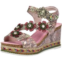 LAURA VITA Keilsandalette "LAURA VITA Sandalen Leder/Synthetik" von laura vita