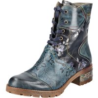 LAURA VITA Schnürstiefelette "LAURA VITA Stiefelette Leder/Textil" von laura vita