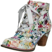 LAURA VITA Schnürstiefelette "LAURA VITA Stiefelette Leder/Textil" von laura vita