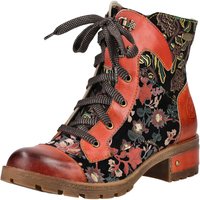 LAURA VITA Schnürstiefelette "LAURA VITA Stiefelette Leder/Textil" von laura vita