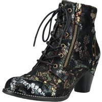 LAURA VITA Schnürstiefelette "LAURA VITA Stiefelette Leder/Textil" von laura vita