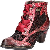 LAURA VITA Schnürstiefelette "LAURA VITA Stiefelette Leder/Textil" von laura vita