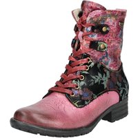 LAURA VITA Schnürstiefelette "LAURA VITA Stiefelette Leder/Textil" von laura vita