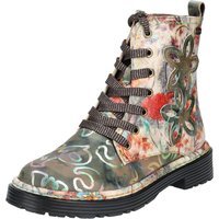 LAURA VITA Schnürstiefelette "LAURA VITA Stiefelette Leder/Textil" von laura vita