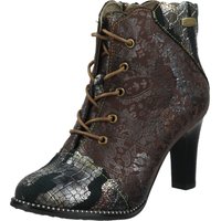 LAURA VITA Schnürstiefelette "LAURA VITA Stiefelette Leder/Textil" von laura vita