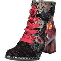 LAURA VITA Schnürstiefelette "LAURA VITA Stiefelette Leder/Textil" von laura vita