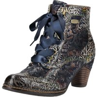 LAURA VITA Schnürstiefelette "LAURA VITA Stiefelette Leder/Textil" von laura vita