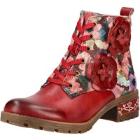 LAURA VITA Schnürstiefelette "LAURA VITA Stiefelette Leder/Textil" von laura vita