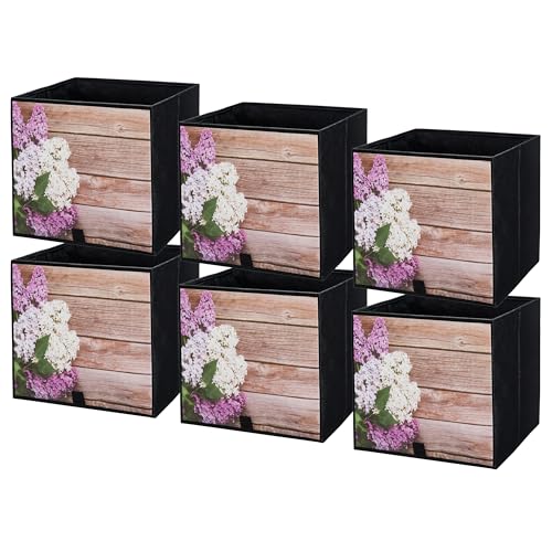 Lavita Storage Box | faltbare Aufbewahrung Boxen 31 x 31 x 31 cm | Schubladen-Organizer Box| Ordnungssysteme fr Kleidung | Kleideraufbewahrung & Organisation | Garten | 6 stck von lavita