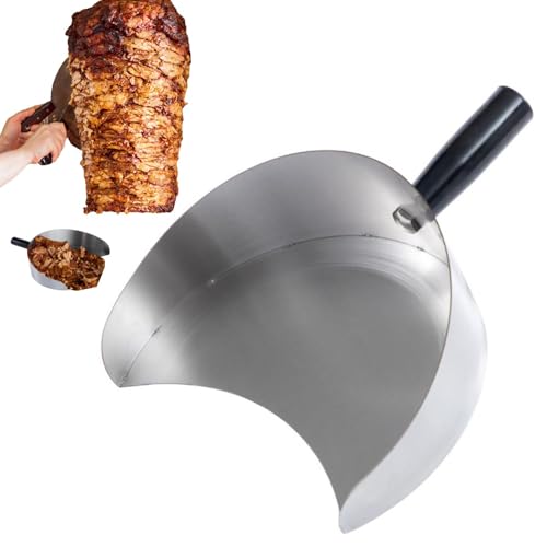 Rotisserie Fangpfanne Fleischfänger, Fleischauffangpfanne Edelstahl BBQ Schaufel, Praktische Döner-Schaufel, Handheld Rotisserie Tray, Für Leichtes Aufnehmen Und Sicheren Transport Des Fleisches Rotisserie Fangpfanne Fleischfänger, Fleischauffangpfanne Edelstahl BBQ Schaufel, Praktische Döner-Schaufel, Handheld Rotisserie Tray, Für Leichtes Aufnehmen Und Sicheren Transport Des Fleisches von laxreheye