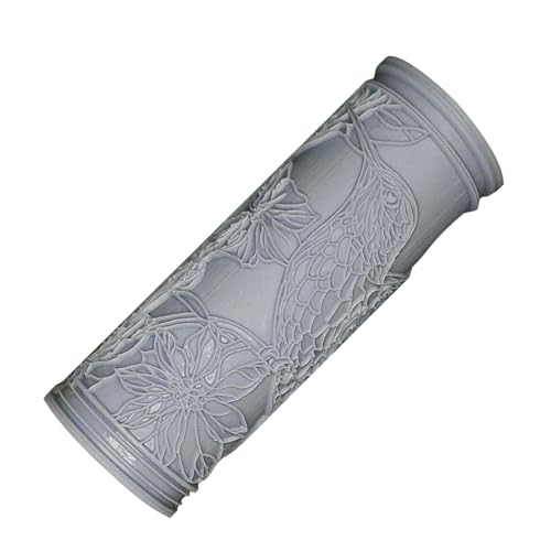 Ton Texturwalze, Ton Fliese Roller, Modelliermuster Roller Werkzeuge,Ton Textur Roller,Töpfereimuster Roller,Ton Texturiert Rolling Pins,Töpfer Werkzeuge Für Kunsthandwerk,Sonne Eule Qualle Ton Rollen von laxreheye