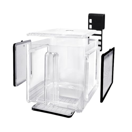 laxreheye Aquarium Zuchtbox Für Fischzucht,Acryl Fischzuchtbox Mit Trennwand | Züchtertrennwand Brutbehälter mit Abtrennung für Guppys & Meerwasser laxreheye Aquarium Zuchtbox Für Fischzucht,Acryl Fischzuchtbox Mit Trennwand | Züchtertrennwand Brutbehälter mit Abtrennung für Guppys & Meerwasser von laxreheye