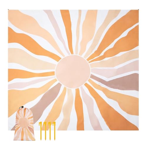 laxreheye Große Stranddecke - 210x200 cm Sandabweisende Strandmatte Picknickdecke | Tragbar Schnelltrocknend Campingzubehör Wasserdicht Für Garten & Familie Erwachsene laxreheye Große Stranddecke - 210x200 cm Sandabweisende Strandmatte Picknickdecke | Tragbar Schnelltrocknend Campingzubehör Wasserdicht Für Garten & Familie Erwachsene von laxreheye