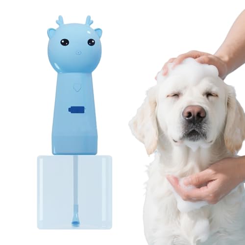 laxreheye Hundeshampoo Spender - Elektrische Schaummaschine Zur Reinigung Für Hunde | Lotionbehälter Haarpflegezubehör Für Haustierbad Badezimmer Waschbecken Küche laxreheye Hundeshampoo Spender - Elektrische Schaummaschine Zur Reinigung Für Hunde | Lotionbehälter Haarpflegezubehör Für Haustierbad Badezimmer Waschbecken Küche von laxreheye